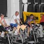 Indoor-Cycling für einen guten Zweck