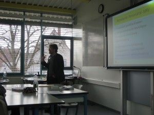  Vortrag von Herrn Sing am letzten Freitag zur betrieblichen Mitbestimmung beim ZfP in Bad Schussenried (Foto: Christopher Kabitzsch)