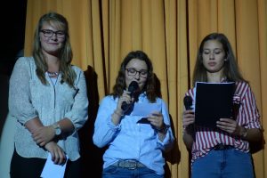 Julia Pfeifer, Jasmin Armbruster und Maike Gephart