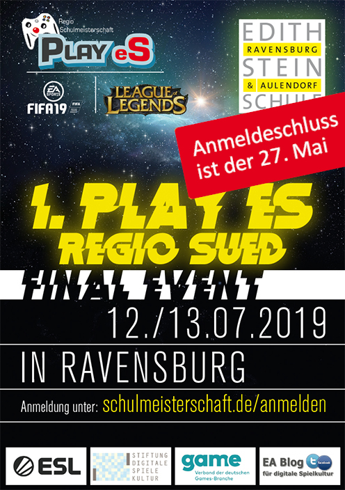 Play eSports 12.-13. Juli 2019