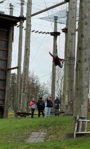 Person am Giant Swing