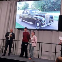 Foto von Marah Stehle und Dennis Schneider beim Jugend forscht Wettbewerb 2026.