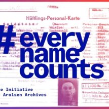 Illustration zur Erinnerungsaktion "everynamecounts"