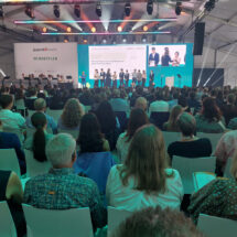 Voller Saal bei der Preisverleihung.