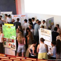 Poster-Walk an der Universität Hohenheim.